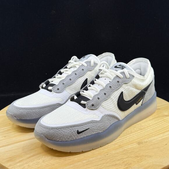 Nike SB PS8 'Wolf Grey White Black' FV8493-004 Men's Size 8.5 Skate Shoes - Picture 2 of 10